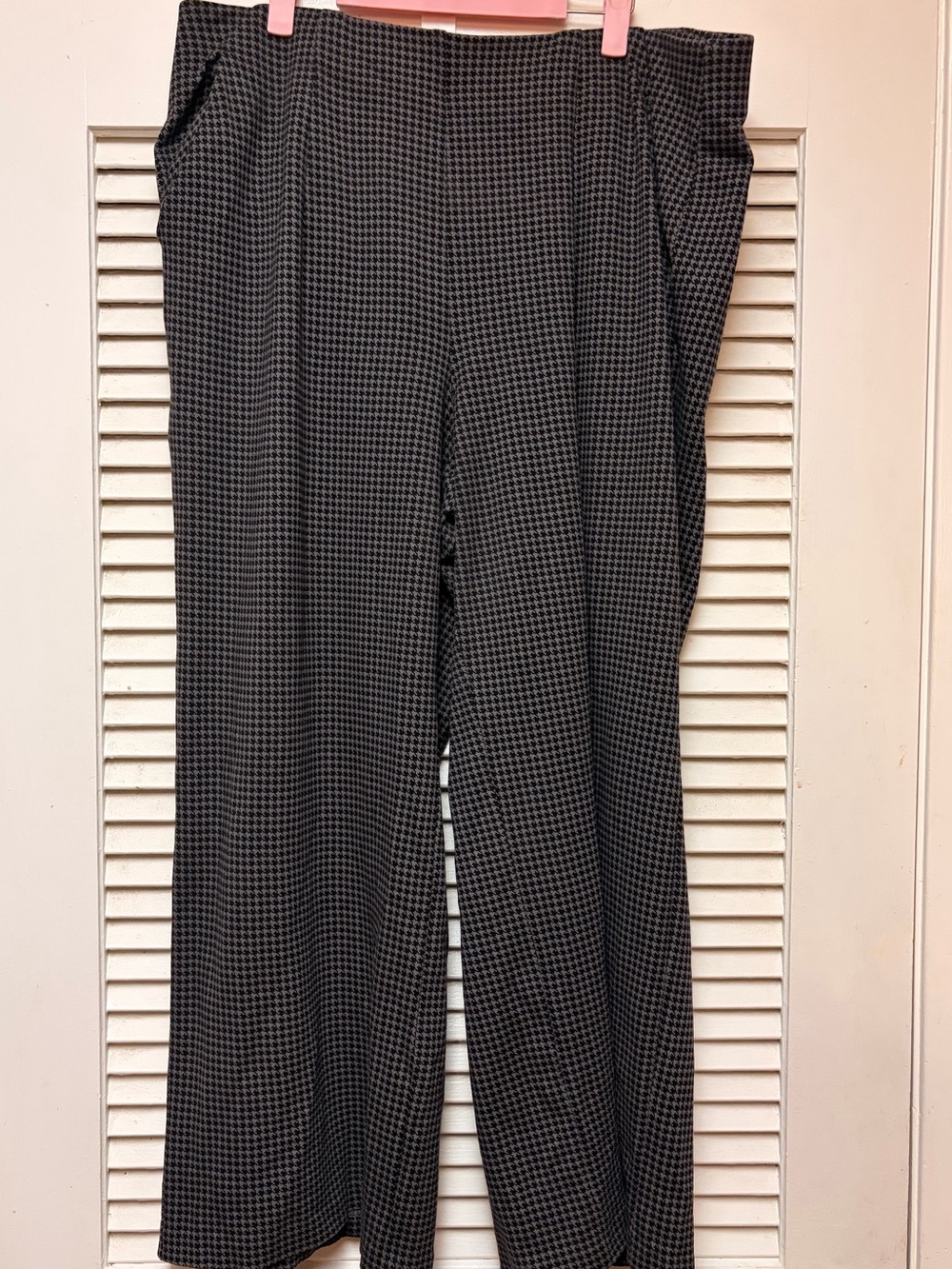 Pull-On Wide-Leg Lightweight Ponte Pant. 2X - Picture 9 of 11